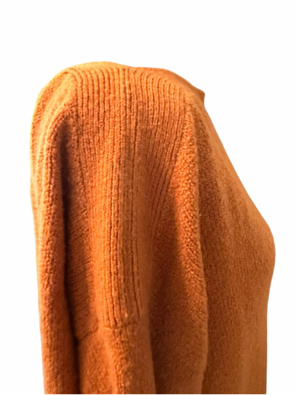 Anthropologie Sweater Medium Orange Crew Neck Knit Pullover wool
Blend - Picture 2 of 11